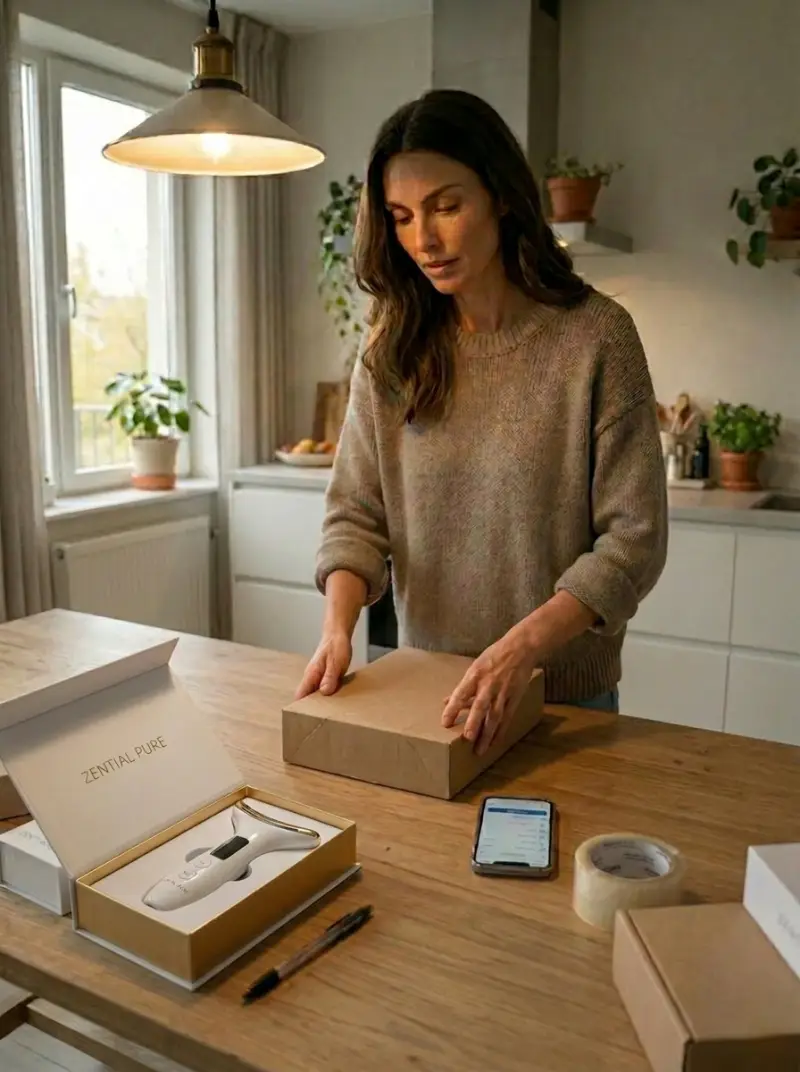 Founder packing Zential Pure orders